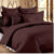 Brown Solid Collection Bedsheet